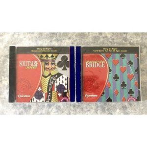 Twin-Pak Starshine Software Championship BRIDGE SOLITAIRE Suite CD-ROM ~ SEALED!